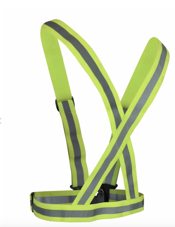 Jackfield Hi-Vis Breakaway Safety Sash Belt ~ Fluorescent Yellow